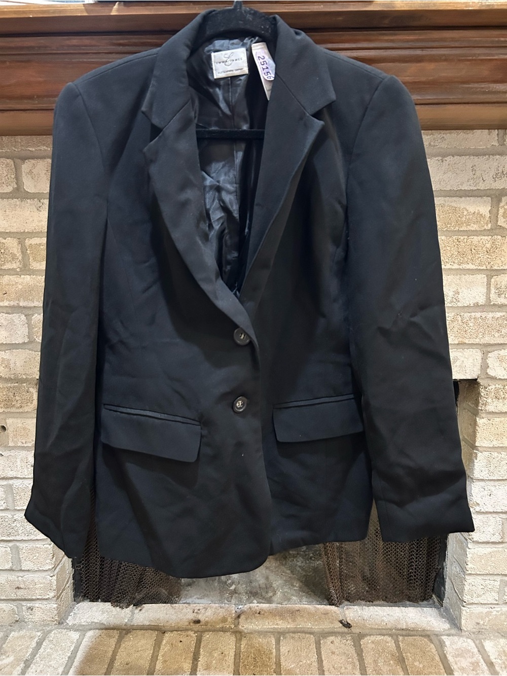 Emma James Black Women's Blazer Jacket EUC